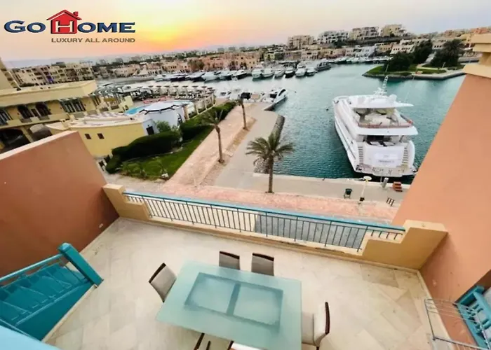 Apartamento Pretty 4 Bed Penthouse At New Marina Hurghada